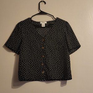Urban Romantics Polka Dot Blouse